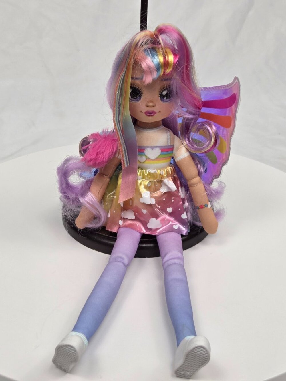 Dream Seekers Hope Fairy Fashion Doll with Rainbow Wings & Dress 12"